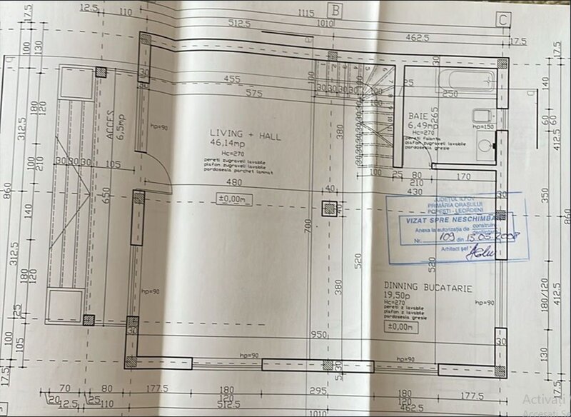 Centru Popesti Leordeni, str. Sf. Voievozi vila indiv. 4-5cam, 3 bai, curte