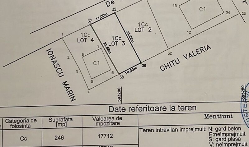 Centru Popesti Leordeni, str. Sf. Voievozi vila indiv. 4-5cam, 3 bai, curte